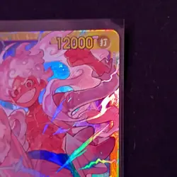 Bandai One Piece Card Game Monkey D. Luffy OP05-119 SEC Secret Rare Holo 12000 - Image 3