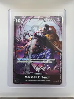 Marshall.D.Teach P-100 Event Pack Vol.8 One Piece Card Game English Promotion NM - Image 1