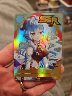 Goddess Story Waifu Card - Genshin Impact - Ganyu SSR-36 Holo Foil - Image 1
