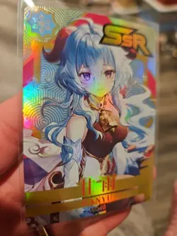 Goddess Story Waifu Card - Genshin Impact - Ganyu SSR-36 Holo Foil - Image 2