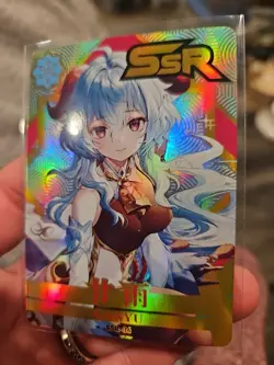 Goddess Story Waifu Card - Genshin Impact - Ganyu SSR-36 Holo Foil - Image 4