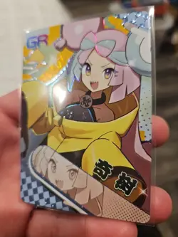 Iono GR Goddess Story Anime Waifu GR Trading Card Holo Foil 06 - Image 2