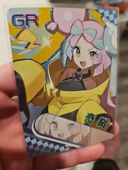 Iono GR Goddess Story Anime Waifu GR Trading Card Holo Foil 06 - Image 5