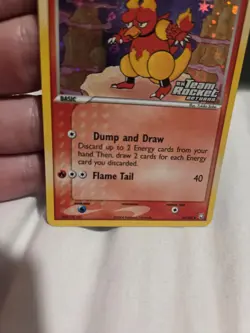 Magmar Ex Team Rocket Returns Stamp And Holo, 2004, 44/109 Lp-NM Pokemon Card - Image 3