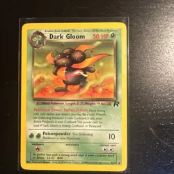Pokemon Dark Gloom TCG Card Team Rocket Series 36/82 Unlimited Uncommon - Image 1