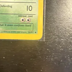 Pokemon Dark Gloom TCG Card Team Rocket Series 36/82 Unlimited Uncommon - Image 4