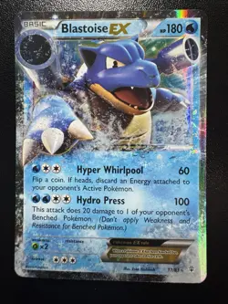 Blastoise EX - 17/83 - Pokemon Generations XY Ultra Rare Card HP - Image 1