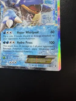 Blastoise EX - 17/83 - Pokemon Generations XY Ultra Rare Card HP - Image 5