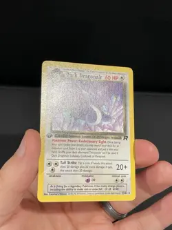 Pokemon Card 1ST EDITION Dark Dragonair Team Rocket 33/82 WotC Vintage 2000 NM - Image 3