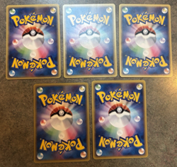 Pokemon Japanese Mysterious Mountains 5 cards Incl Rare Moltres 018 NM/M - Image 2