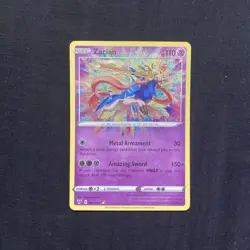 Pokemon TCG ZACIAN 082/185 Vivid Voltage Holographic Card 2020 - NICE! - Image 1