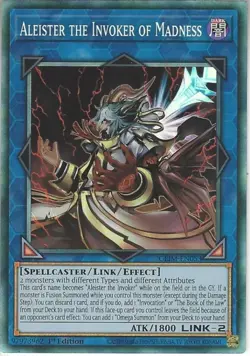 COLLECTORS RARE CARD | GEIM-EN053 Aleister the Invoker of Madness | 1st Edition - Image 1