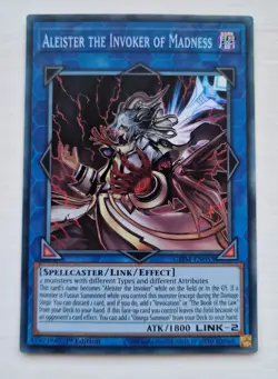 COLLECTORS RARE CARD | GEIM-EN053 Aleister the Invoker of Madness | 1st Edition - Image 2