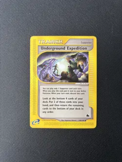 Pokemon Card Skyridge Underground Expedition 140/144 E Series Pokemon TCG - Image 1