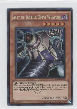 Ally of Justice Omni-Weapon Unlimited YuGiOh Hidden Arsenal 3 #HA03-EN050 2010 - Image 1