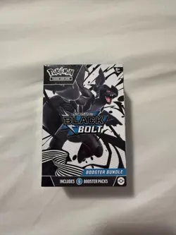 Pokemon TCG Scarlet and Violet Black Bolt Booster Bundle Factory Sealed - Image 1