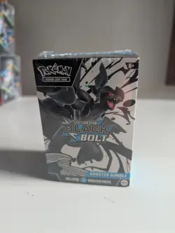 Pokemon TCG Scarlet Violet Black Bolt Booster Bundle Sealed, 6 Booster Packs - Image 1