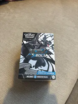 Pokemon TCG Scarlet Violet Black Bolt Booster Bundle Sealed, 6 Booster Packs - Image 1