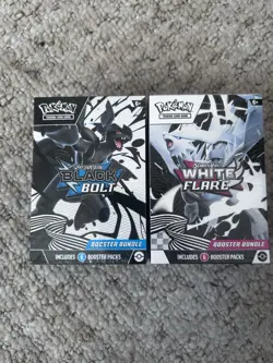Pokemon TCG: Black Bolt and White Flare Booster Bundle Set (SEALED)✅ - Image 1