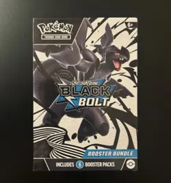 Pokemon TCG: Scarlet & Violet-Black Bolt Booster Bundle Factory Sealed - Image 1
