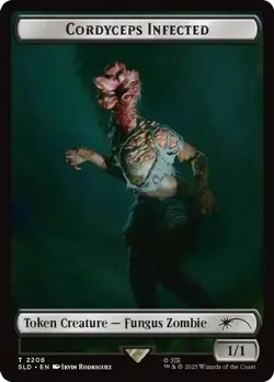 Cordyceps Infected Token (2206) [SLD - 2206] NM EN - Image 1