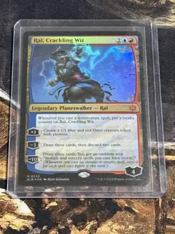 Wizards of the Coast Ral, Crackling Wit Bloomburrow Mythic UR #0230 Eng 2024 - Image 1