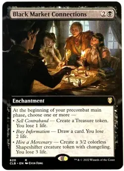 Black Market Connections (Extended Art) Commander Legends: Battle for... - Image 1