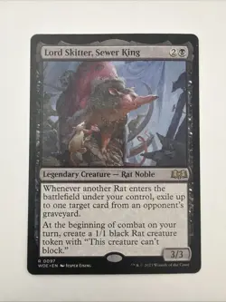 Lord Skitter, Sewer King Wilds of Eldraine Regular - Image 1