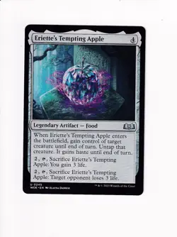 2023 MTG MAGIC THE GATHERING WILDS OF ELDRAINE ERIETTE'S TEMPTING APPLE (#2) - Image 1