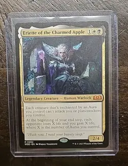 MTG - Eriette of the Charmed Apple - Wilds of Eldraine - Unplayed - Image 1