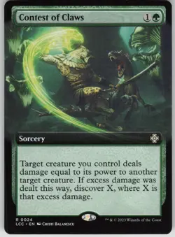 MTG TCG Contest of Claws (Extended Art) R The Lost Caverns of Ixalan 24 - Image 1