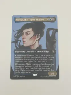 Yuriko, the Tiger’s Shadow (NM) (Borderless) Commander Masters CMM Magic MTG - Image 1