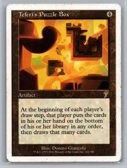 Teferi's Puzzle Box 7th Edition #321 Magic MTG - Image 1