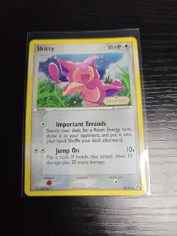 Skitty 64/92 - Pokemon Legend Maker Stamped Reverse Holo - Image 1