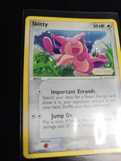 Skitty 64/92 - Pokemon Legend Maker Stamped Reverse Holo - Image 5