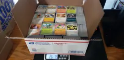 Pokemon Bulk Lot 26.7 Lbs. 6500+ Cards | NON Holo C/Uc 2023-2025 era. NM English - Image 1