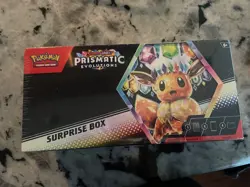 Pokemon TCG Scarlet and Violet Prismatic Evolutions Surprise Box Factory Sealed - Image 1