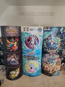 Pokemon Shop Display Kit. Mega Evolutions,Stellar & Journey Together Stands - Image 1