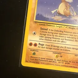 Cubone 50/64 Pokemon Jungle Set Common - Image 5