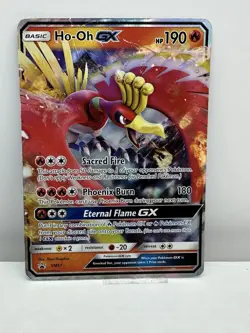 Pokemon TCG HO-OH GX Sun & Moon Sm57 Promo Promo HP - Image 1