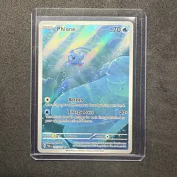 Phione 175/167 Sv06: Twilight Masquerade Holo Illustration Rare Pokemon TCG - Image 1