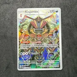 Kingambit 220/198 SV01: Scarlet & Violet Base Holo Illustration Rare Pokemon - Image 1