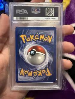 1999 POKEMON JUNGLE 1ST ED W STAMP DUELIST PROMO #60 PIKACHU PSA 8 - Image 3