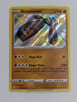 Stonjourner SV075/SV122 Shining Fates: Shiny Vault Holo Pokemon TCG NM - Image 1