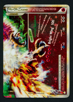 Pokemon Ho-oh Legend Bottom Half 112/123 HGSS (LP) - Image 1