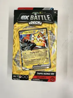 Pokemon Trading Card Game EX Battle Deck Melmetal EX & Tapu Koko EX 60 Card Deck - Image 3
