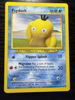 Pokemon Neo Destiny Psyduck 79/105 Non-Holo - Image 1