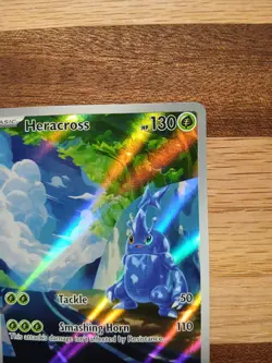 Pokemon Heracross Illustration Rare Holo SV Paldea Evolved 194/193 - Image 2