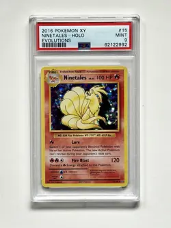 Pokemon | Ninetales 15/108 Holo 2016 XY Evolutions | PSA 9 Mint - Image 2