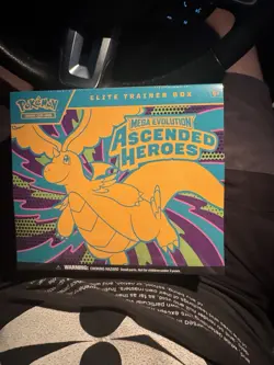 Pokemon TCG Mega Evolution Ascended Heroes Dragonite Elite Trainer Box - Image 1